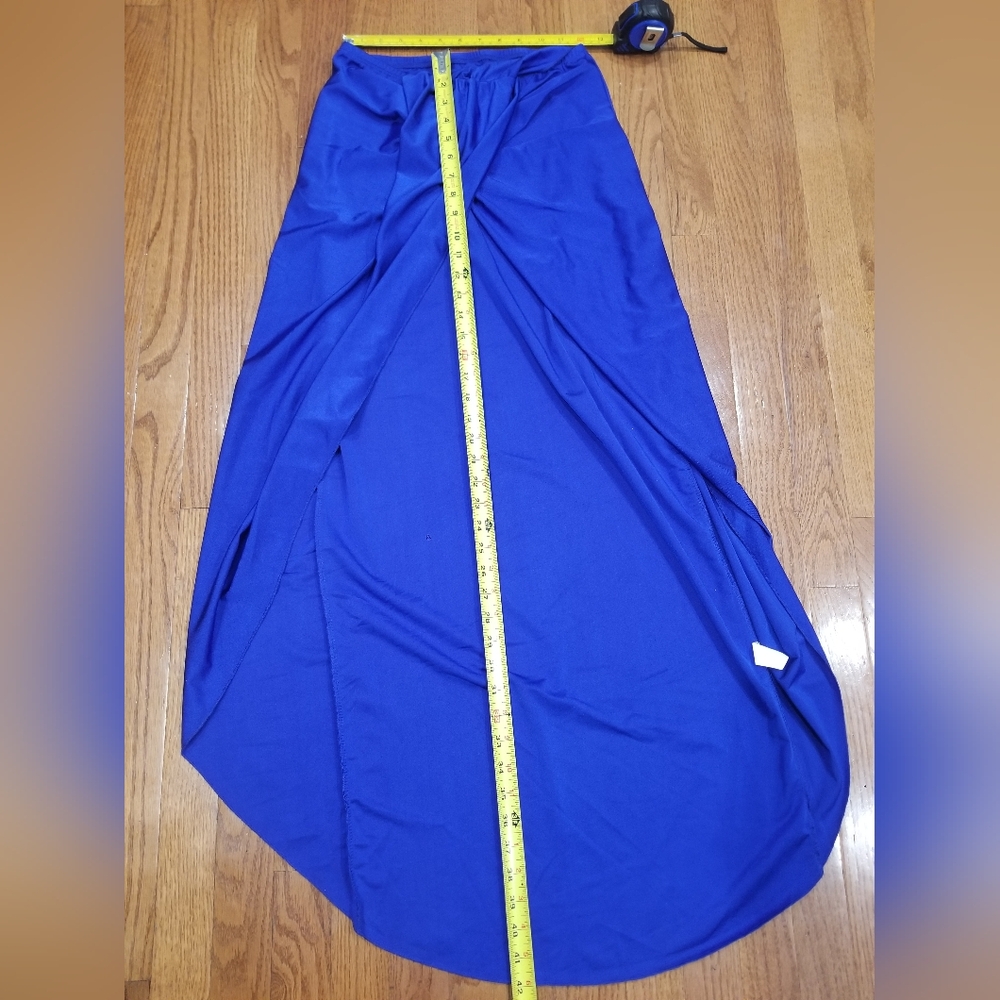 Brand New Royal Blue Skirt Set sz L/XL - Picture 5 of 9